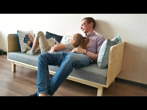 DIY Modern Indoor Sofa | How to Build Sofa