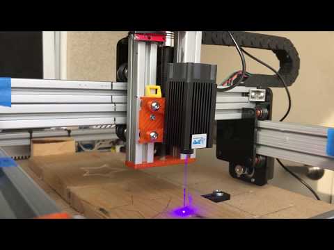 DIY Modular CNC Machine - Laser Cut Test 2