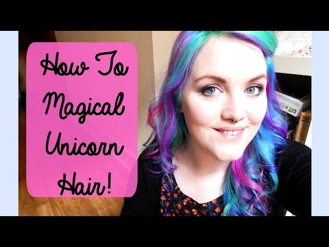 DIY My Little Pony Magical Unicorn Hair Colour &amp;brvbar; The Corner of Craft