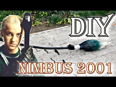 DIY NIMBUS 2001 &amp;hearts; Harry Potter ⚯͛