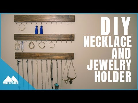 DIY Necklace Holder