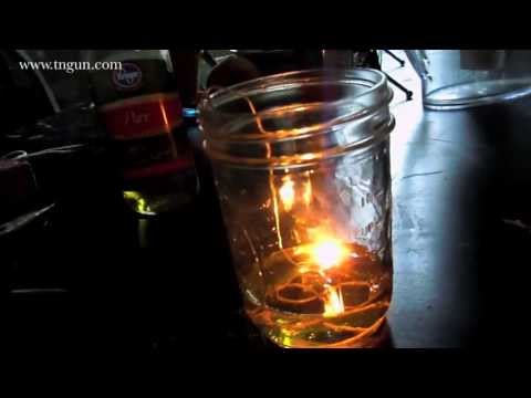 DIY Olive Oil Lamp