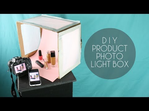 DIY PHOTOGRAPHY LIGHT BOX