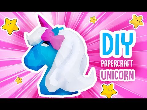 DIY Papercraft UNICORN Teaser Trailer