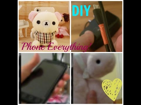 DIY Phone Accessories | Charging Station + Cases!