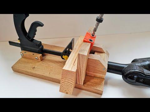 DIY Pocket Hole Jig System. Cheap and Simple .