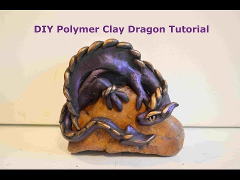 DIY Polymer Clay Dragon Tutorial