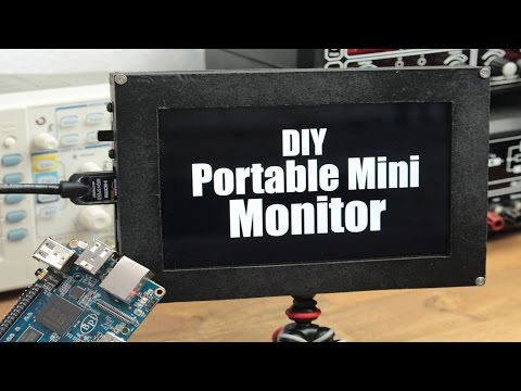 DIY Portable Mini Monitor - Part 1