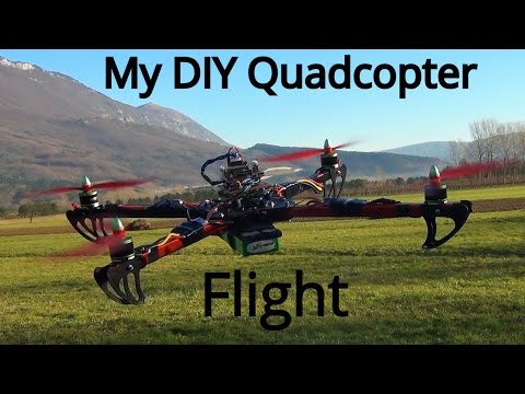 DIY Quadcopter | Drone Test Flight