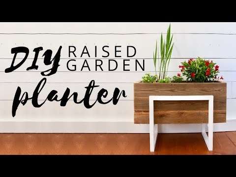 DIY Raised Planter Box