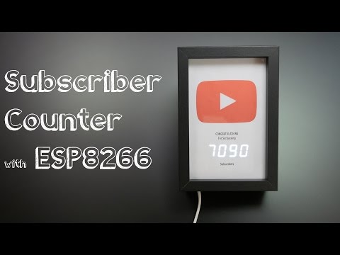 DIY Realtime Subscriber Counter // Becky Stern