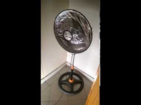 DIY Recycling a Floor Fan to a Light Modifier (Softbox)