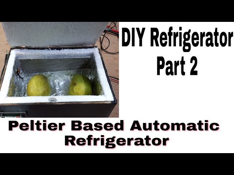 DIY Refrigerator Based On peltier Part 2