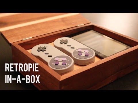 DIY RetroPie Arcade in a Fancy Wooden Box