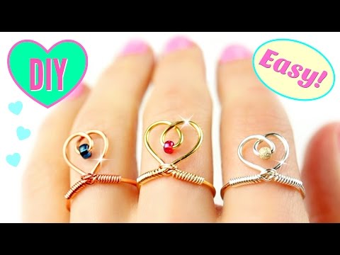 DIY Rings | Adjustable &amp;amp; SUPER EASY!!! | DIY easy rings