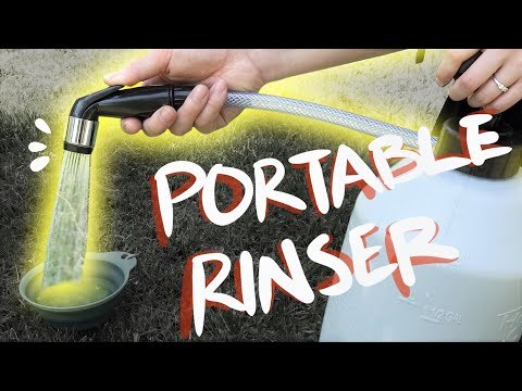 DIY Rinse Station for Camping | Portable Shower