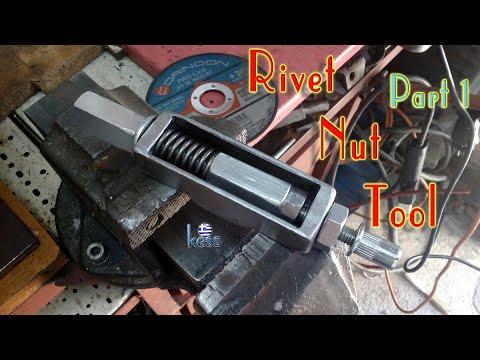 DIY Rivnut Tool &Epsilon;&rho;&gamma;&alpha;&lambda;&epsilon;ί&omicron; &gamma;&iota;&alpha; &pi;&rho;&iota;&tau;&sigma;ί&nu;&iota;&alpha; &mu;&epsilon; &sigma;&pi;&epsilon;ί&rho;&omega;&mu;&alpha;.