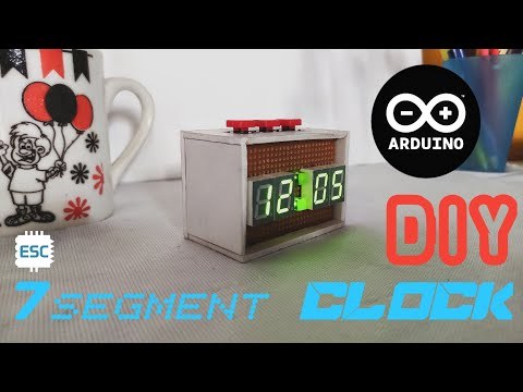 DIY SEVEN SEGMENT CLOCK