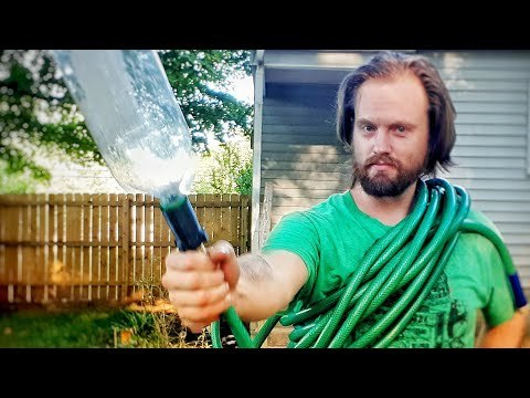 DIY SPRINKLER! (from a recycled soda bottle!)