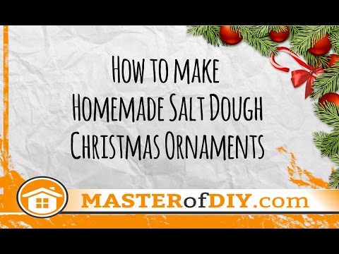 DIY Salt Dough Christmas Decorations: How to Make Homemade Salt Dough Christmas Ornaments