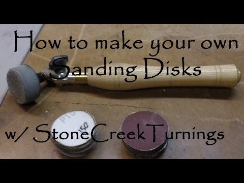 DIY Sanding pads