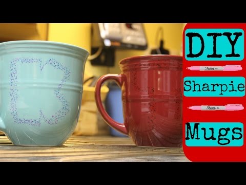 DIY Sharpie Mugs