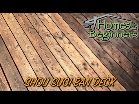 DIY Shou Sugi Ban Wood Burning on Deck Boards - Beginner's Guide