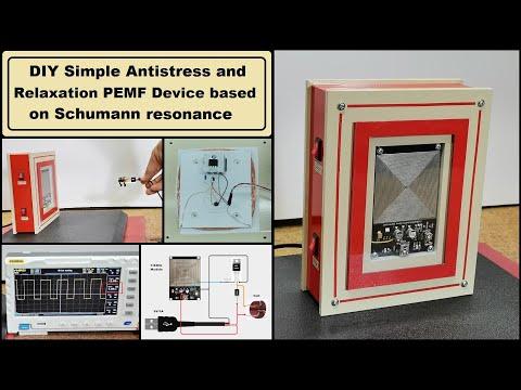 DIY Simple Antistress and Relaxation PEMF Device based on Schumann resonance frequency 7.83 Hz