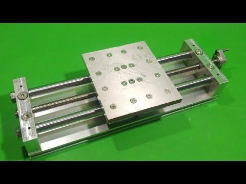 DIY Slide Axis Motion Homemade Milling CNC Machine Aluminium Alloy 1