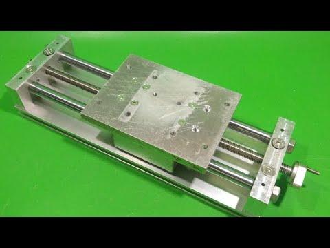 DIY Slide Axis Motion Homemade Milling CNC Machine Aluminium Alloy 2