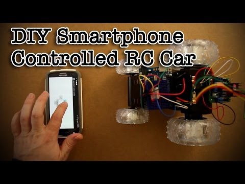 DIY Smartphone Controlled RC Car