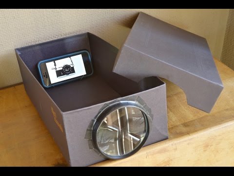 DIY Smartphone Projector - How To Make Your Own Mobile Projector - Easy-To-Make