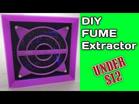 DIY Solder Fume Extractor Under $12!