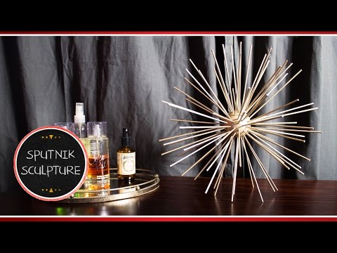 DIY Sputnik Sculpture