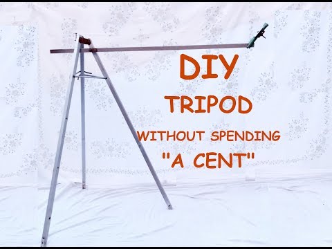 DIY Tripod | How to Make Smart Phone and Camera Tripod with Antenna