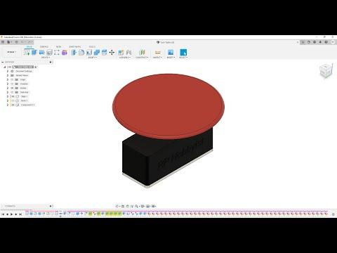 DIY TurnTable With Adjustable Speed | Design in Fusion360