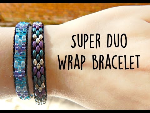 DIY Twin Bead/Super Duo Wrap Ladder Bracelet &amp;brvbar; The Corner of Craft