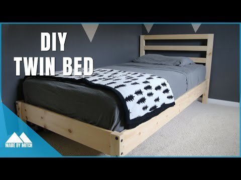 DIY Twin Bed