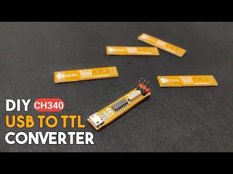 DIY USB TO TTL(Serial) CONVERTER | Jlcpcb | ESC