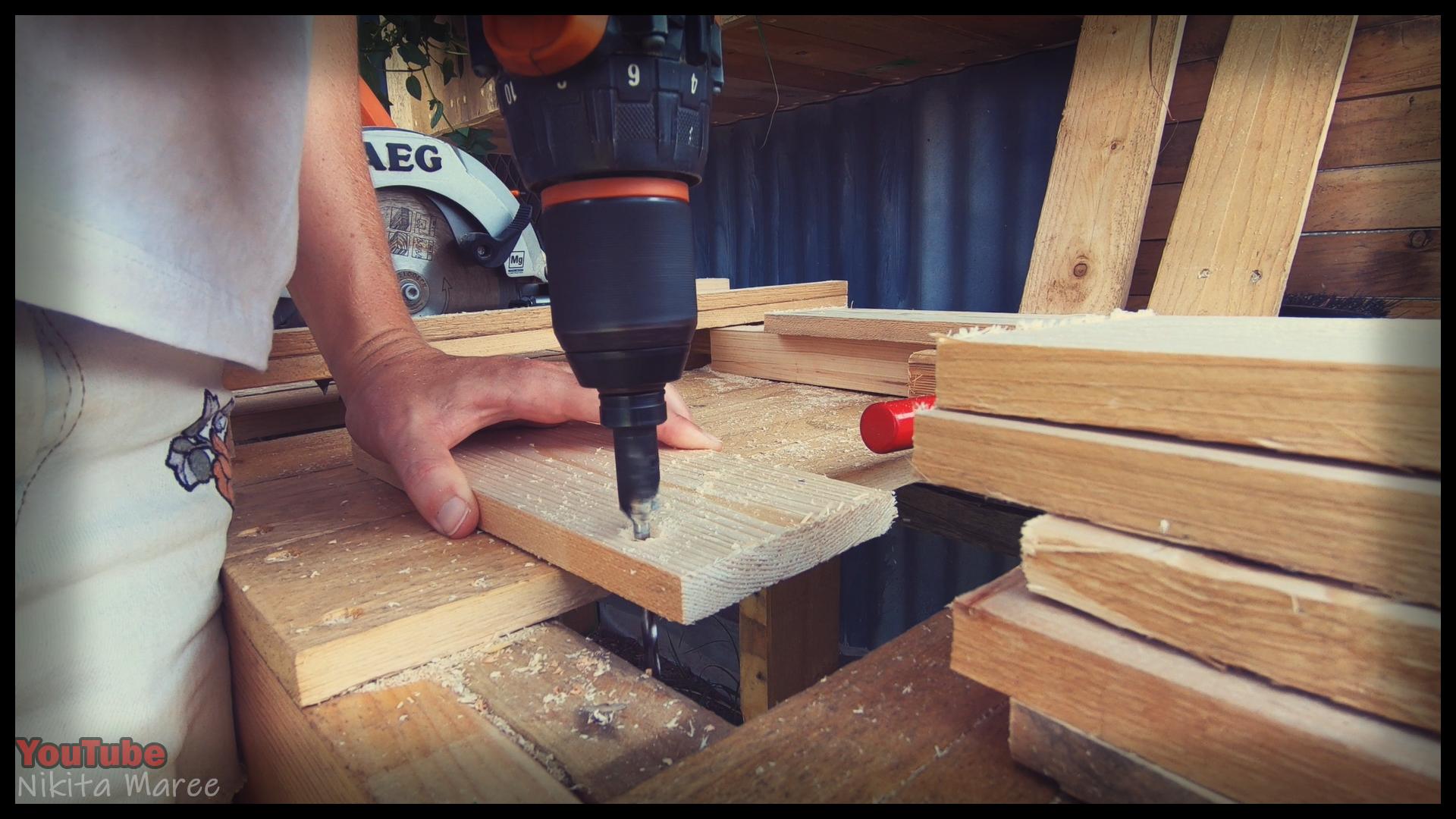 DIY Vertical Drawers, How to build with pallet wood, Tall dresser drawers easy project, (23).jpg