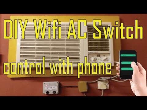 DIY Wifi Controlled Air-conditioner | Iot project # 1