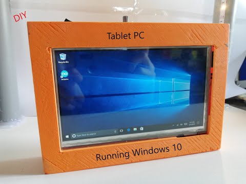 DIY Windows 10 tablet