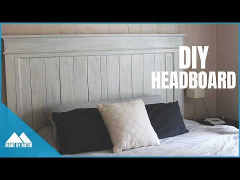 DIY Wood Headboard