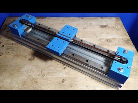 DIY XY Linear Rail Slide CNC Double Moltor Homemade Laser