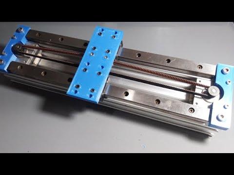 DIY XY Linear Rail Slide CNC Double Moltor Homemade Laser