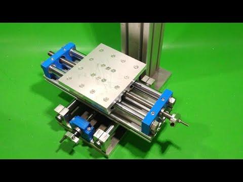 DIY XY Slide Axis Motion Homemade Milling CNC Machine Aluminium Alloy 1