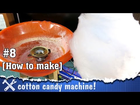 DIY cotton candy machine