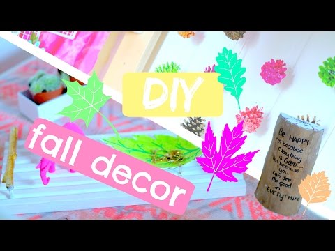 DIY fall room decor