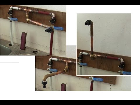 DIY fully articulated faucet design