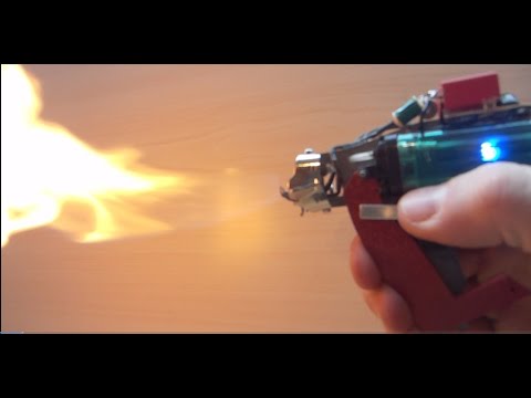 DIY simple Lighter Flamethrower / Shocker (Tutorial)